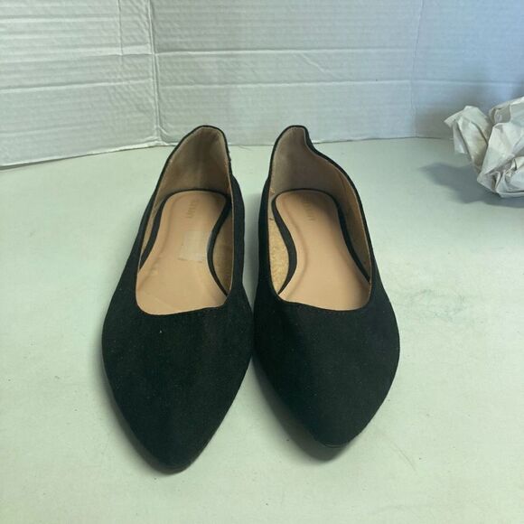 OLD NAVY Black Jack Women’s Pointy Ballet Slip On Shoes Size 10 - Picture 7 of 10